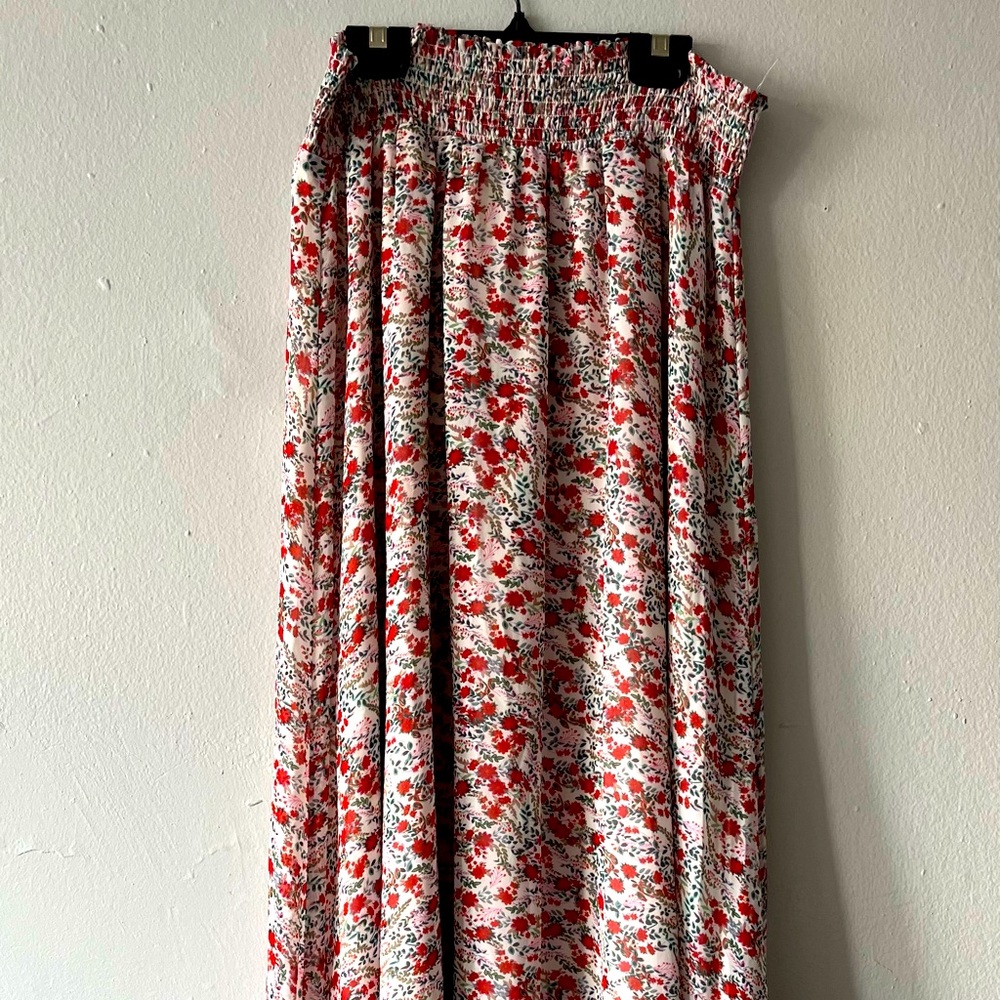 Kendall & Kylie Floral Maxi Skirt